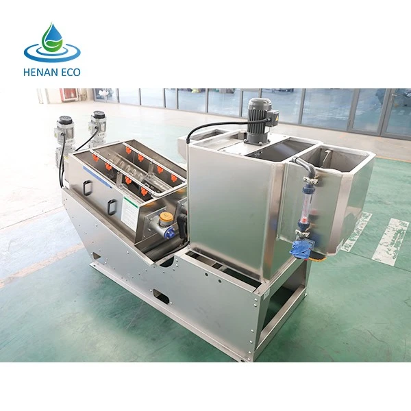 Sludge Dewatering Machine Screw Press For Municipal & Industrial Wastewater manufacturers