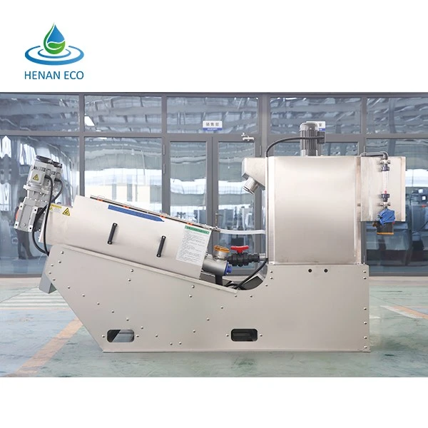 Sludge Dewatering Machine Screw Press For Municipal & Industrial Wastewater factory