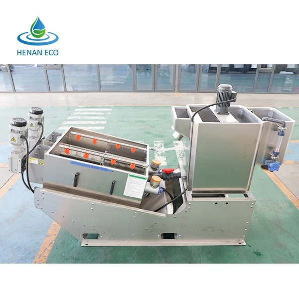 Sludge Dewatering Machine Screw Press For Municipal & Industrial Wastewater price